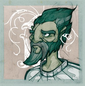 Sir Bersilak © 2014 by Walter Pfau